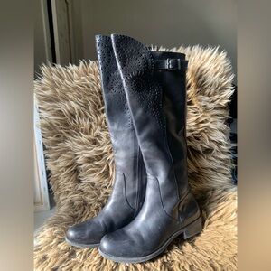 Gianni Bini Black Over the Knee Boots